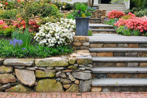 Stone Stairs Repair in Bend