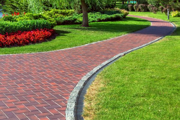 Brick Walkway Installation in Bend