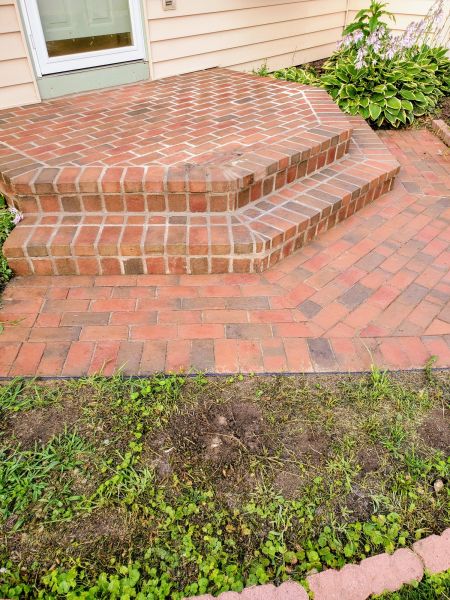 Brick Stoop Repair in Bend