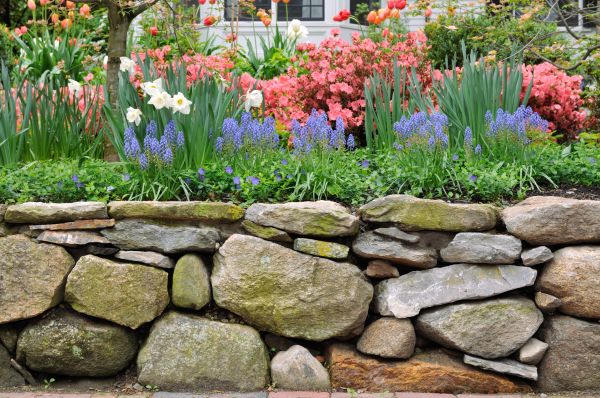 Garden Wall Installation in Bend